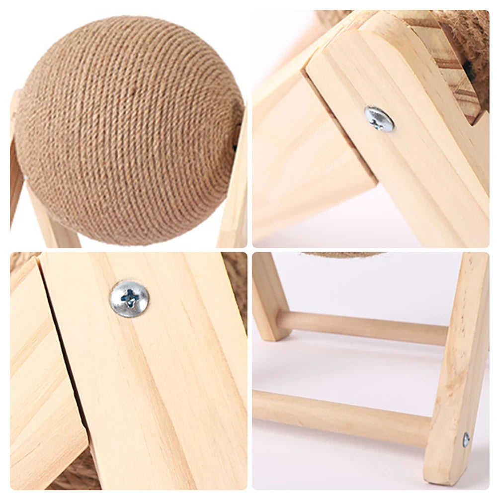 Scratching ball for cats