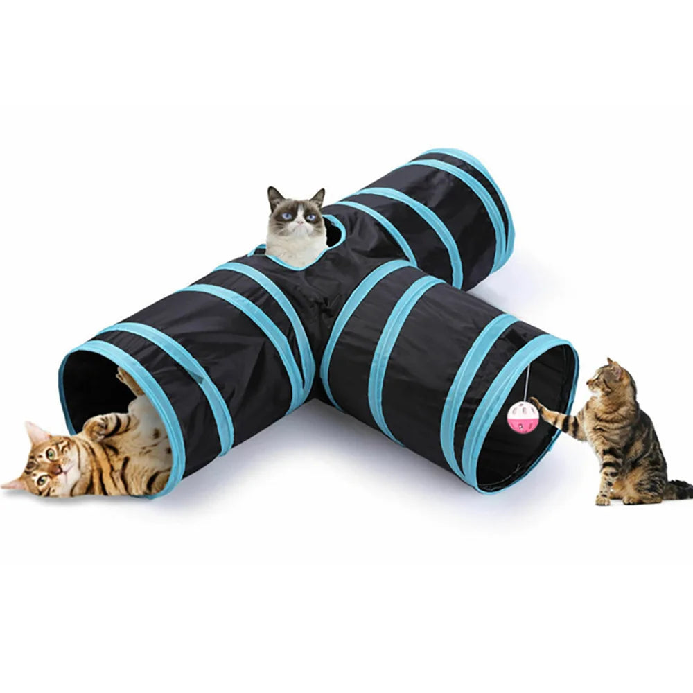 Play Tunnel Collapsible Cat Tunnel Cat Toy