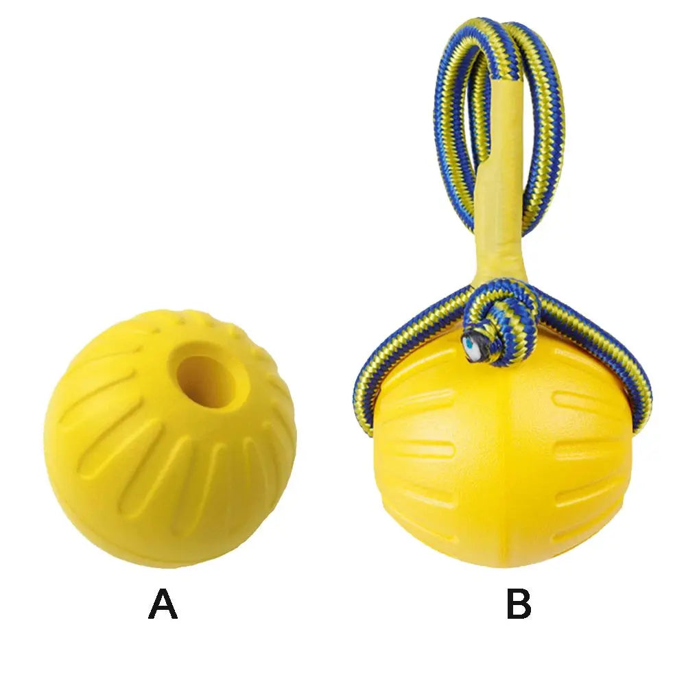 Indestructible rubber ball
