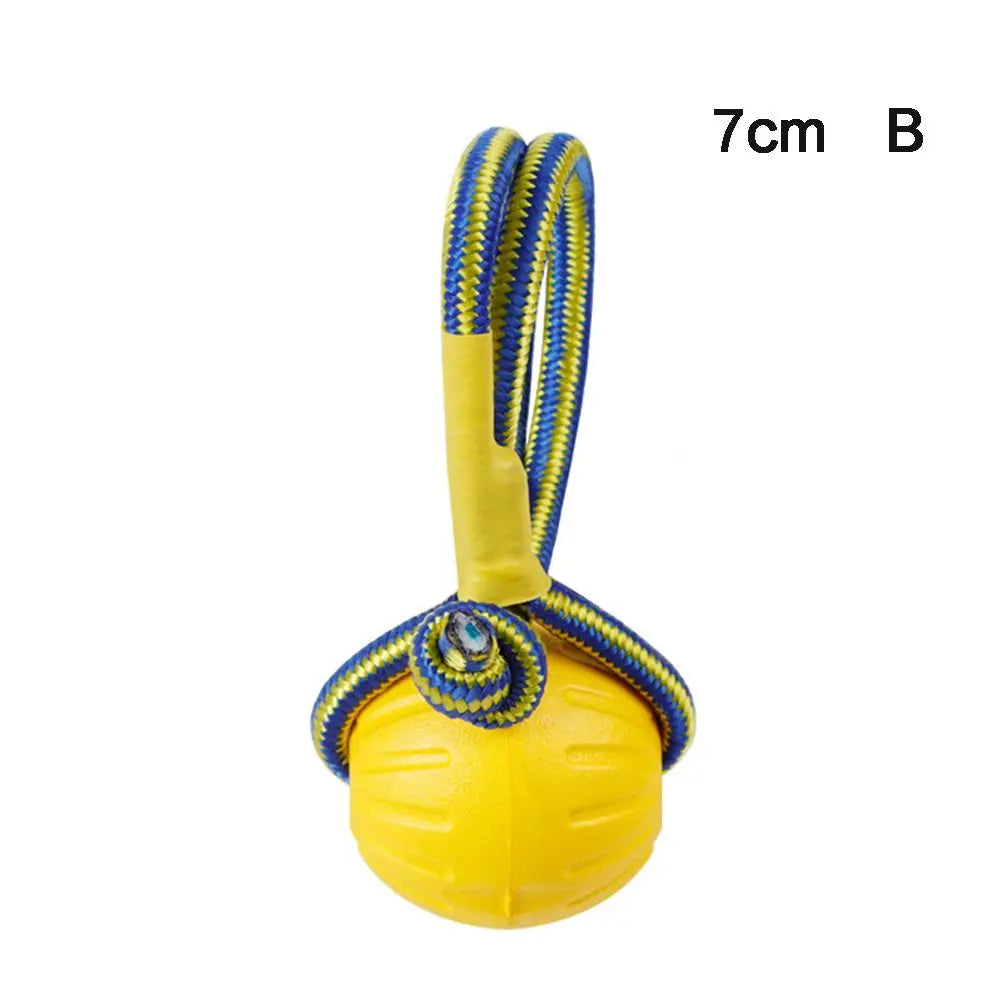 Indestructible rubber ball