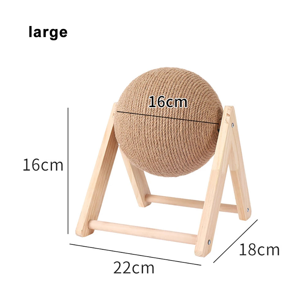 Scratching ball for cats