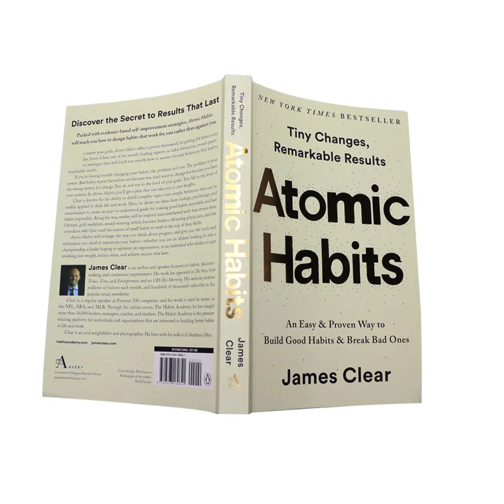 Bview Art Atomic Habits English Book: Master Daily Habits, Transform Your Life in 30 Days