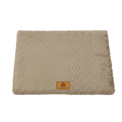 Foam Pet Bed, Removable and Washable Faux Fur, Waterproof Orthopedic Dog Bed,