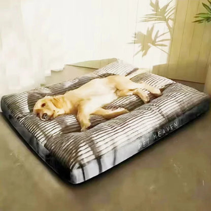Warm winter bed for pet dogs