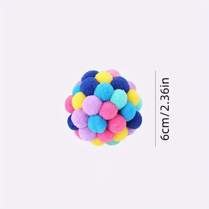 1/3 pcs Cat Toys Plush Ball for Cats