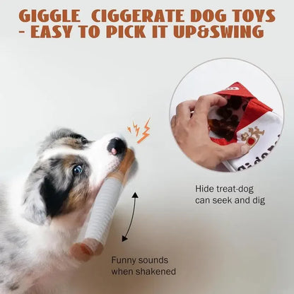 Creative cigarette design plush toys