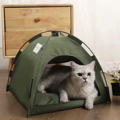 Pet beds, cat tents, home products.