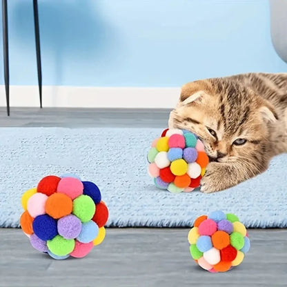 1/3 pcs Cat Toys Plush Ball for Cats