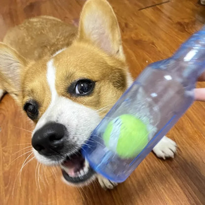 Beer bottle design chew toy