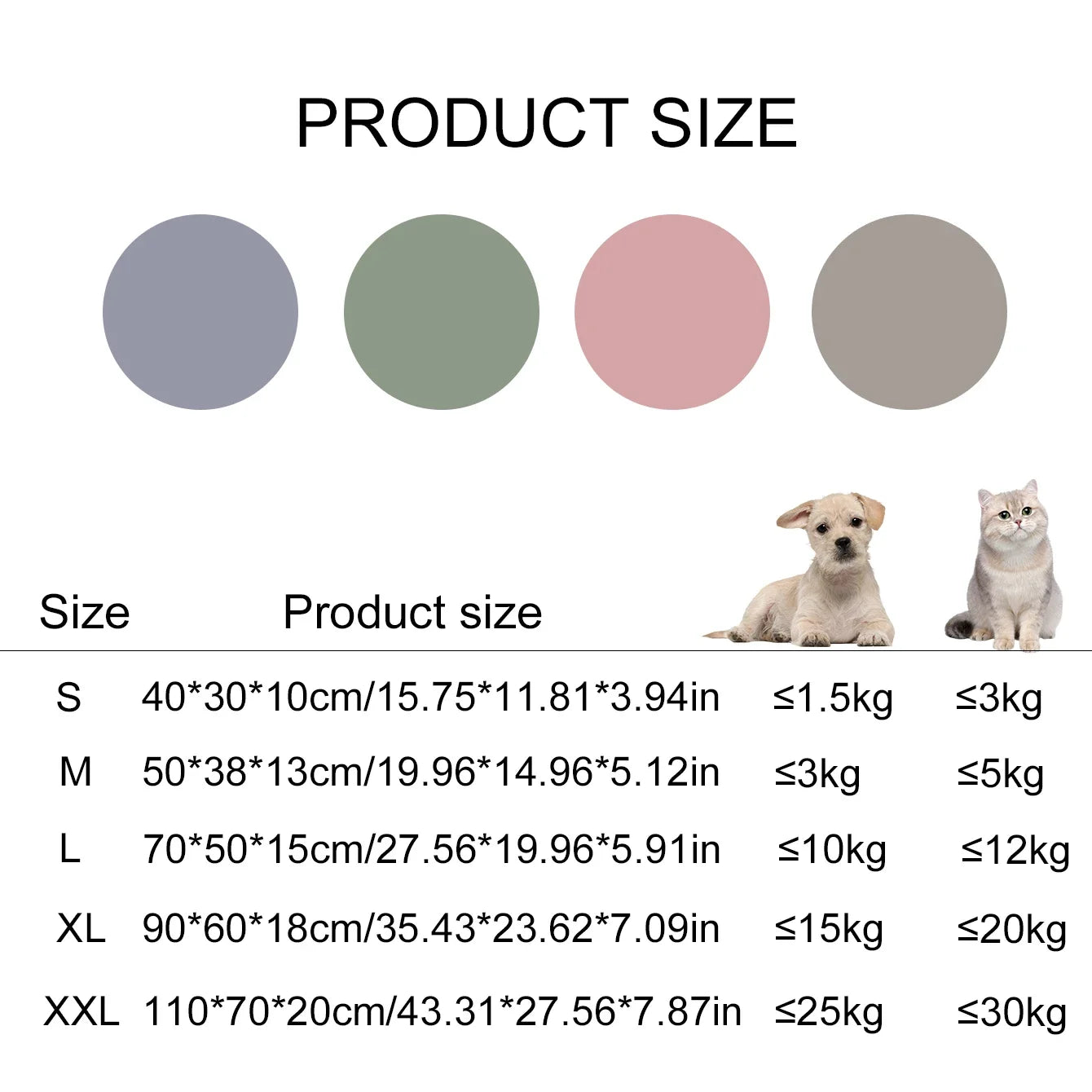 Large dog bed, pet sofa, cat and dog house.