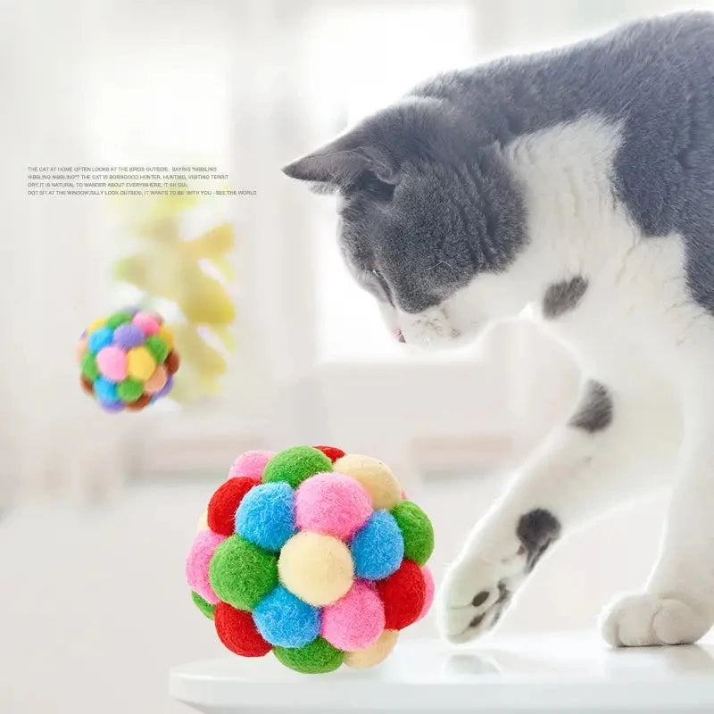 1/3 pcs Cat Toys Plush Ball for Cats