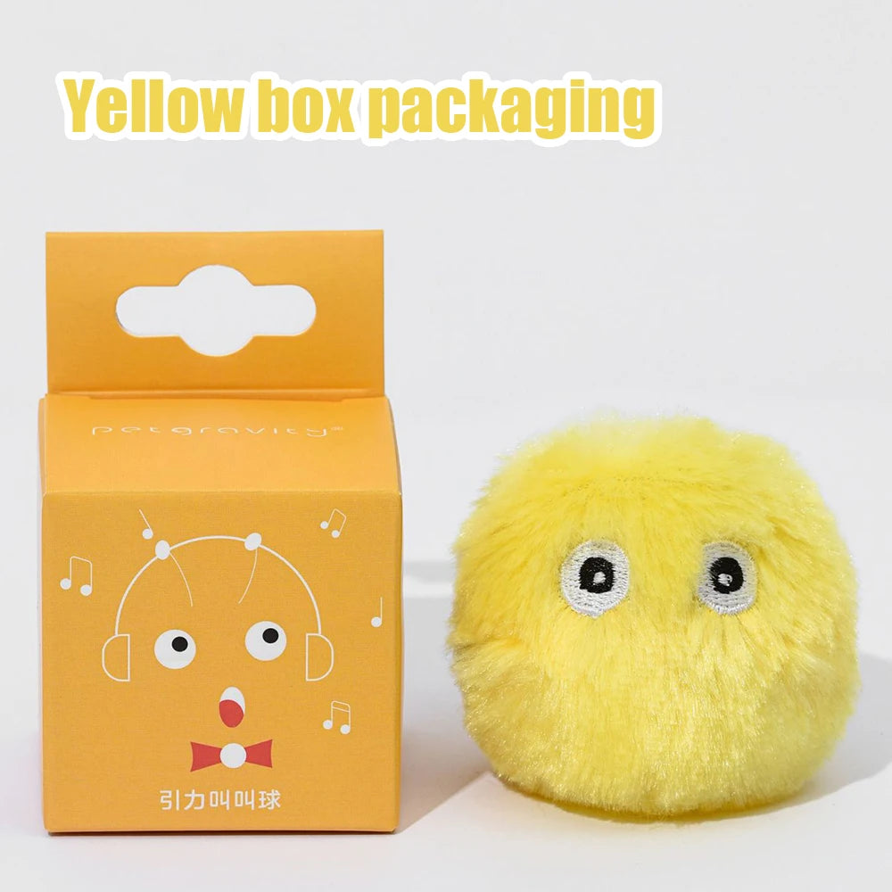 1/3pcs Smart Interactive Ball Plush Toy for Dogs and Cats