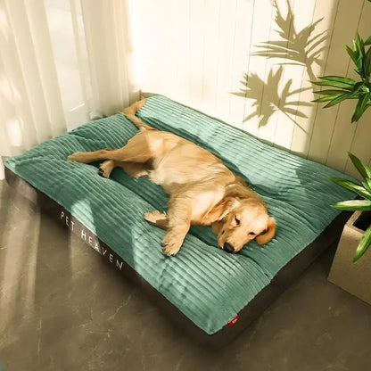 Warm winter bed for pet dogs