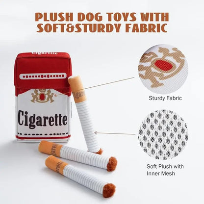 Creative cigarette design plush toys