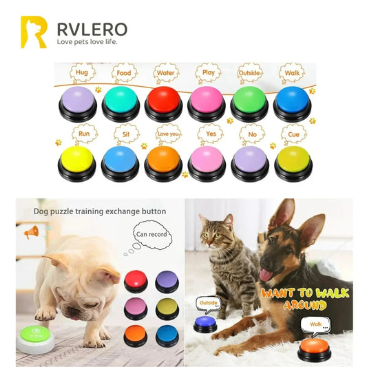 Dog Communication Buttons Voice Recording Button
