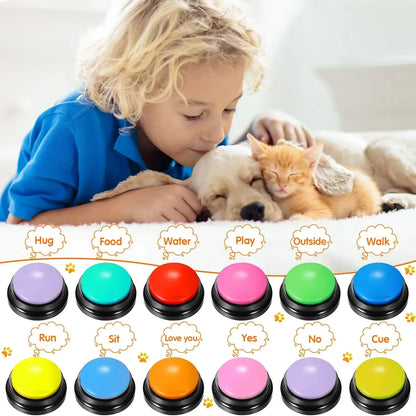 Dog Communication Buttons Voice Recording Button
