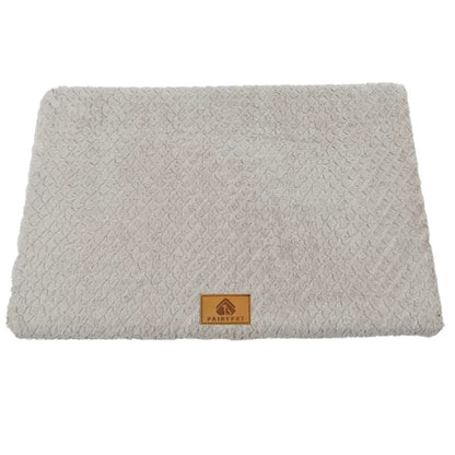 Foam Pet Bed, Removable and Washable Faux Fur, Waterproof Orthopedic Dog Bed,
