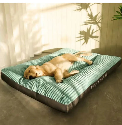 Warm winter bed for pet dogs