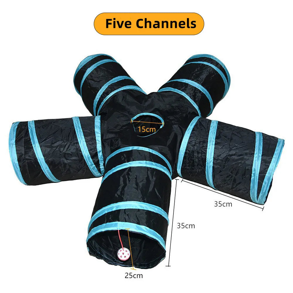 Play Tunnel Collapsible Cat Tunnel Cat Toy