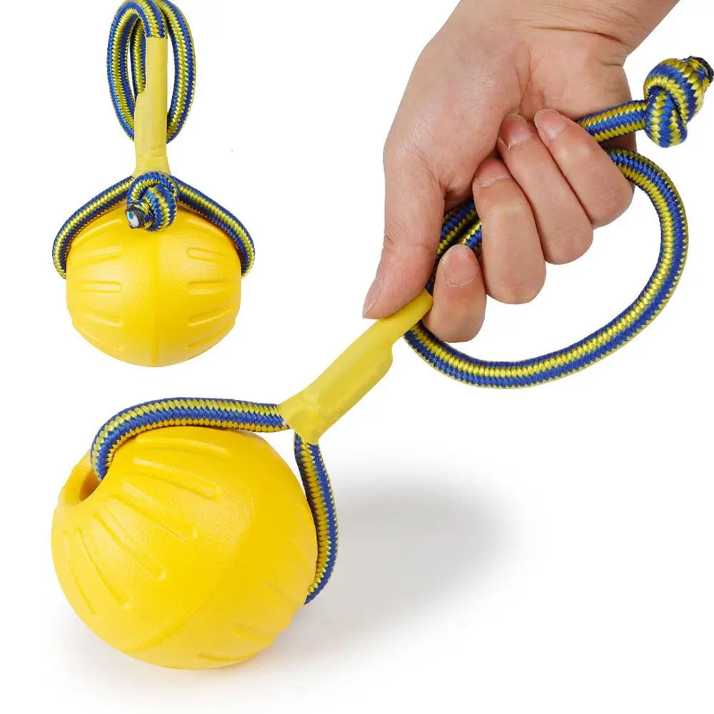 Indestructible rubber ball