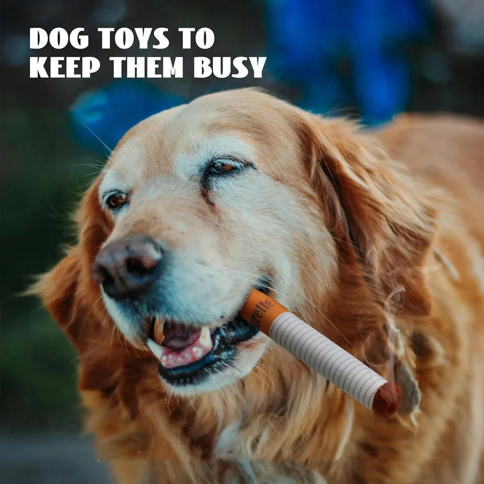 Creative cigarette design plush toys