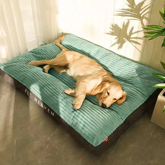 Warm winter bed for pet dogs