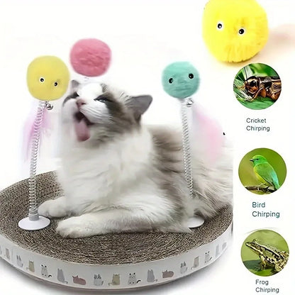 1/3pcs Smart Interactive Ball Plush Toy for Dogs and Cats