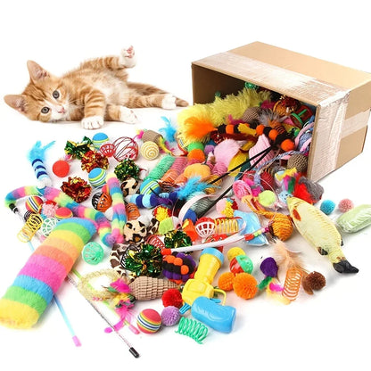 Mixed pack of 56/28/14 cat toys