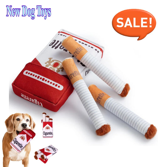Creative cigarette design plush toys