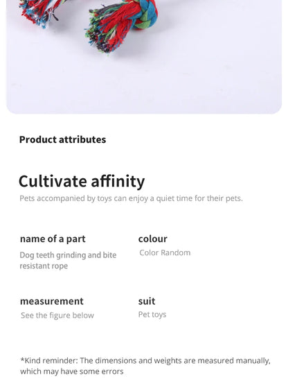 bite-resistant cotton rope
