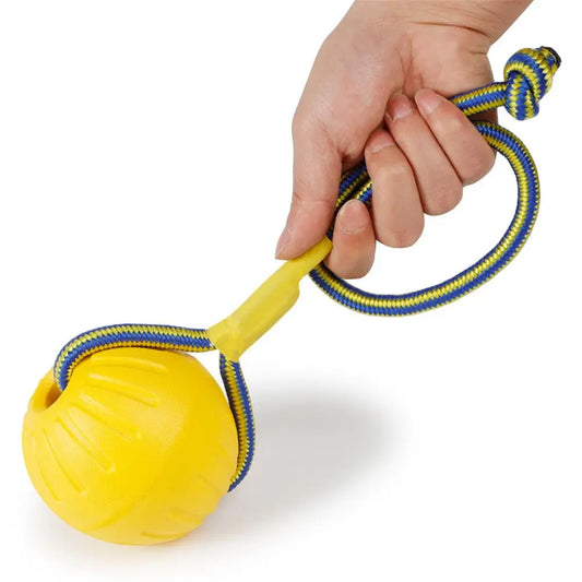 Indestructible rubber ball