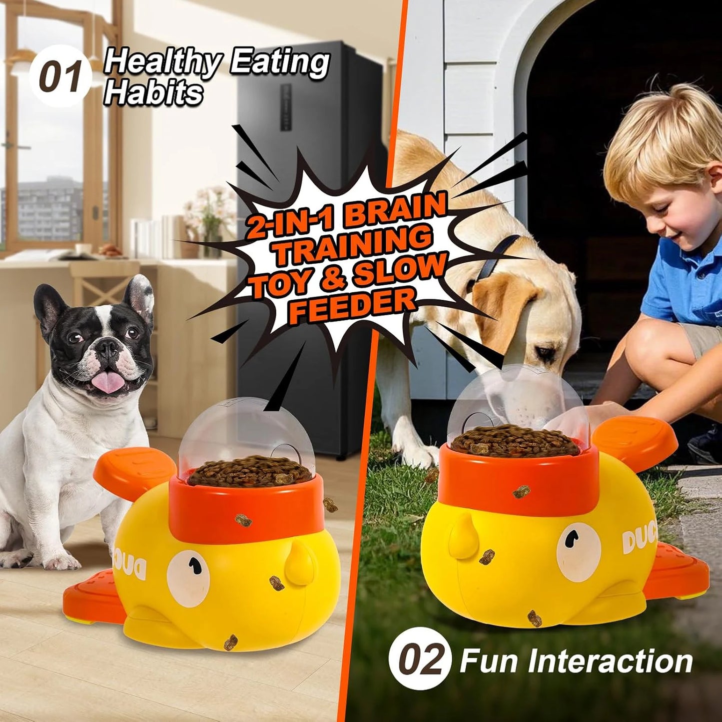 Automatic Snack Feeder Food Dispenser