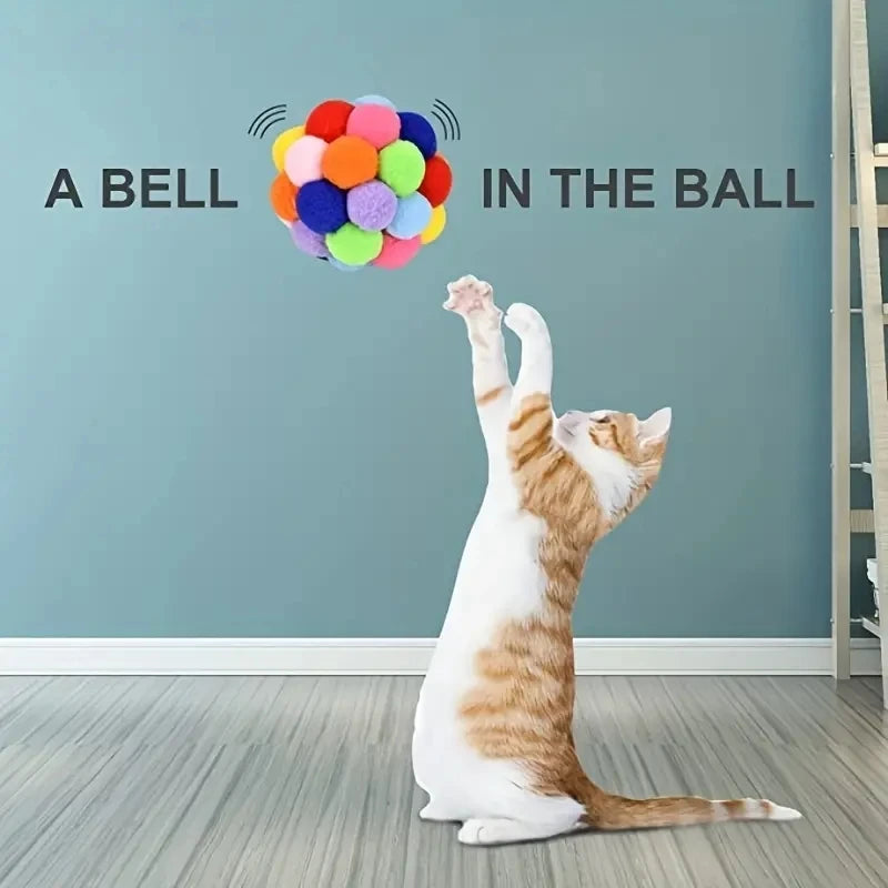 1/3 pcs Cat Toys Plush Ball for Cats