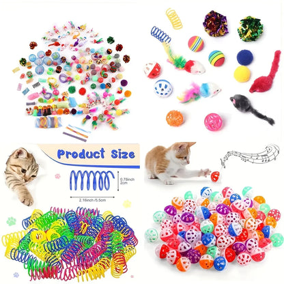 Mixed pack of 56/28/14 cat toys