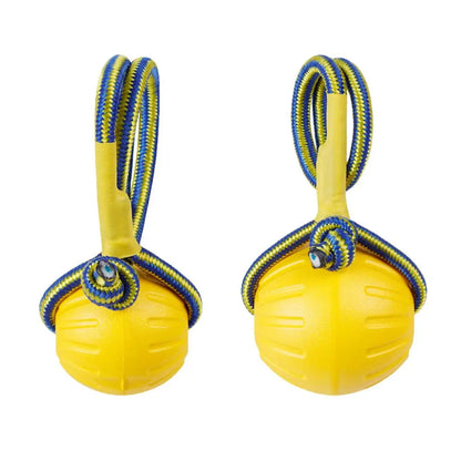 Indestructible rubber ball