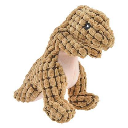 Dinosaur plush toys for dogs and cats