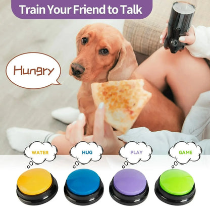 Dog Communication Buttons Voice Recording Button
