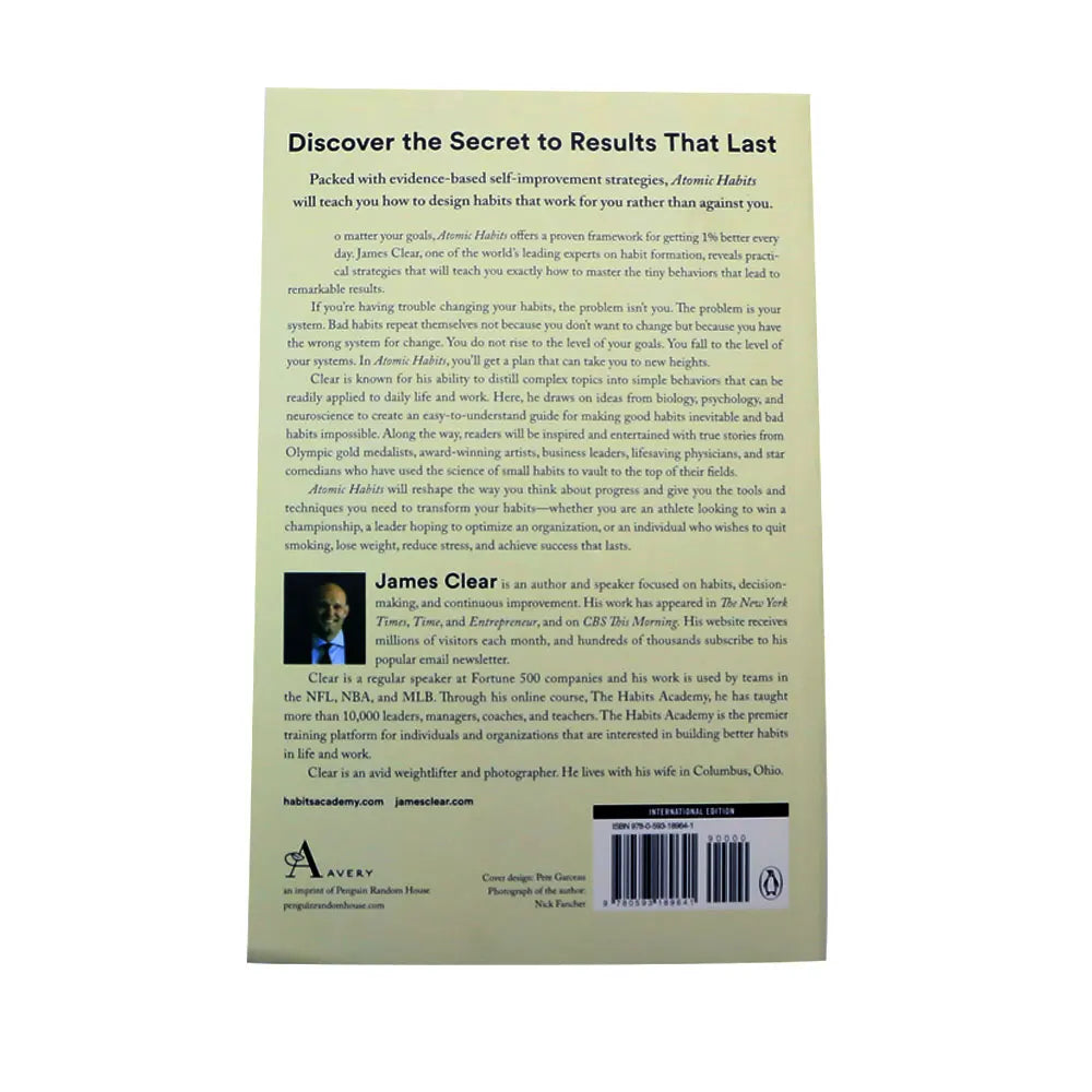 Bview Art Atomic Habits English Book: Master Daily Habits, Transform Your Life in 30 Days