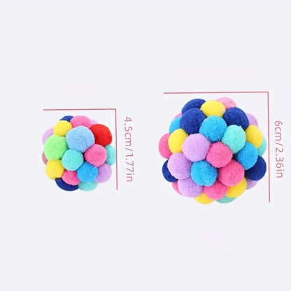 1/3 pcs Cat Toys Plush Ball for Cats