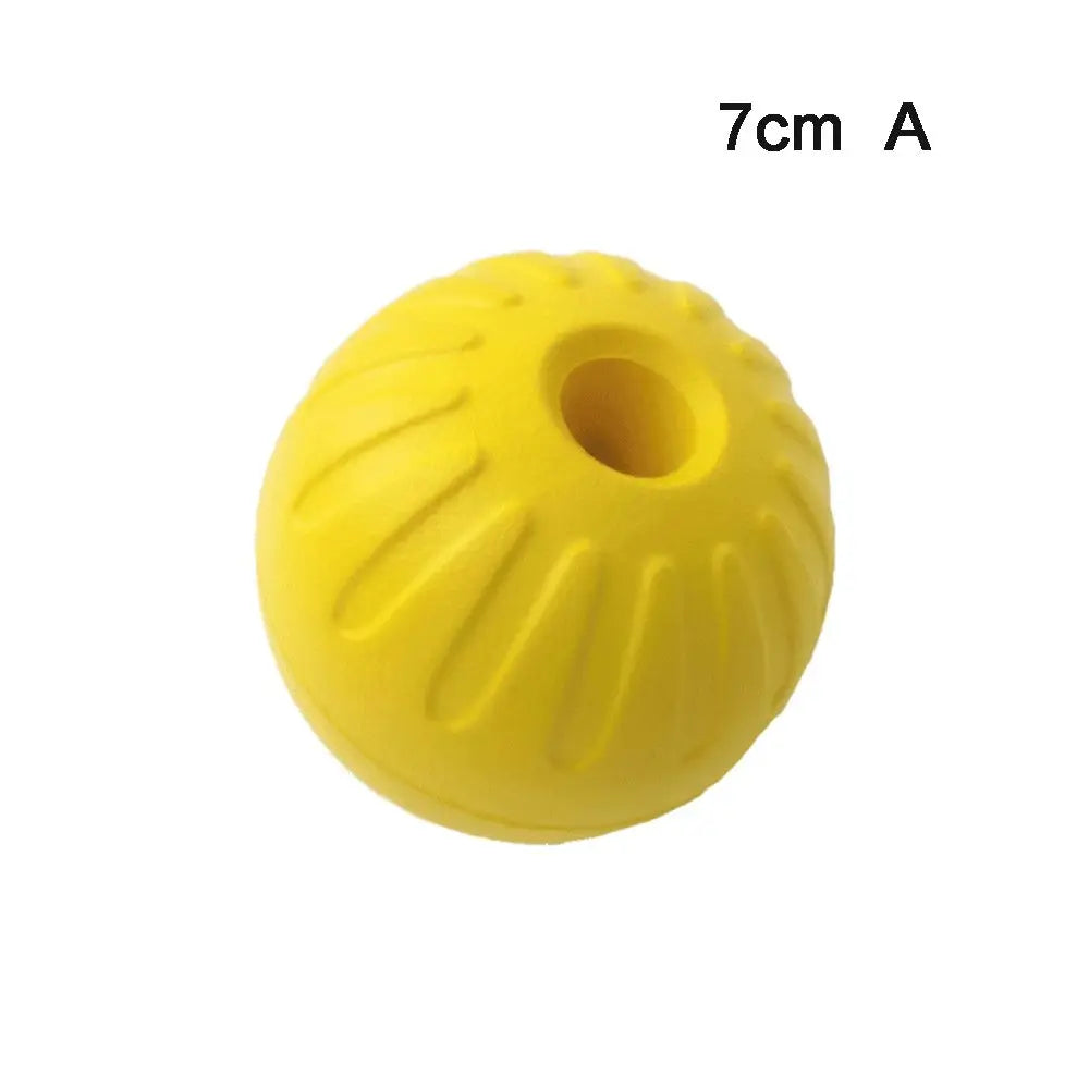Indestructible rubber ball