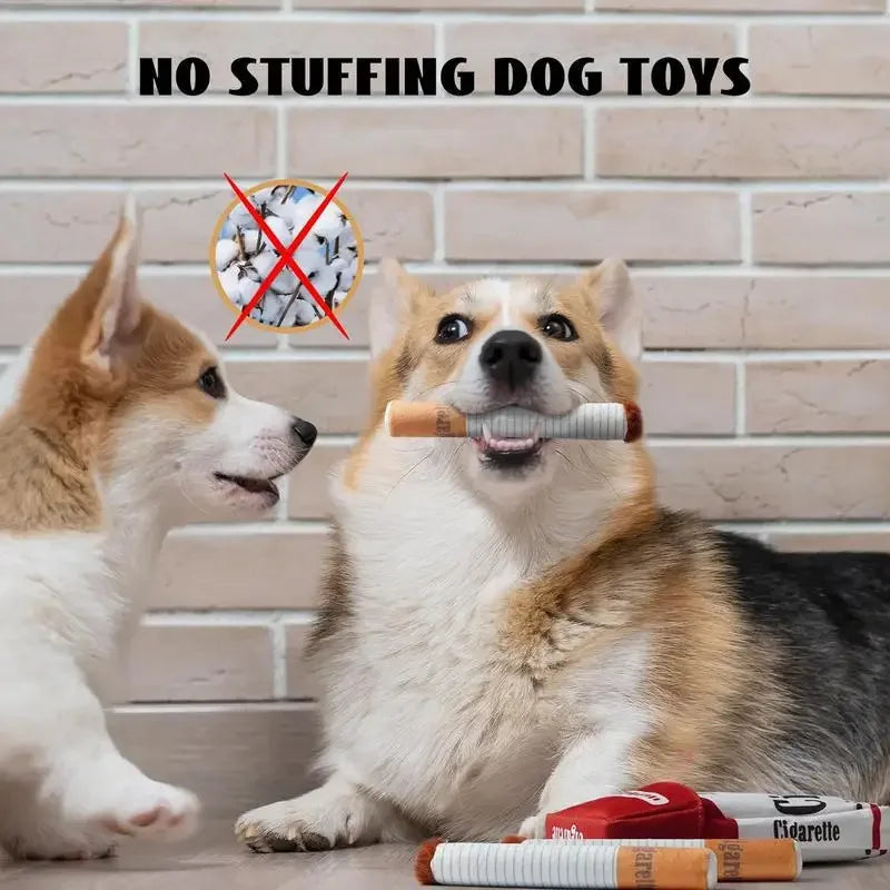 Creative cigarette design plush toys
