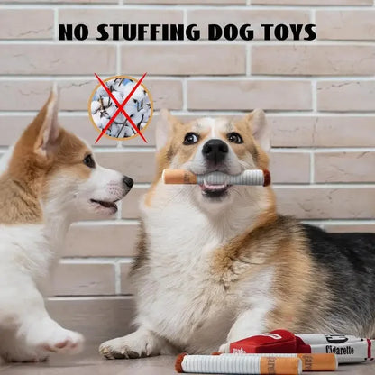 Creative cigarette design plush toys