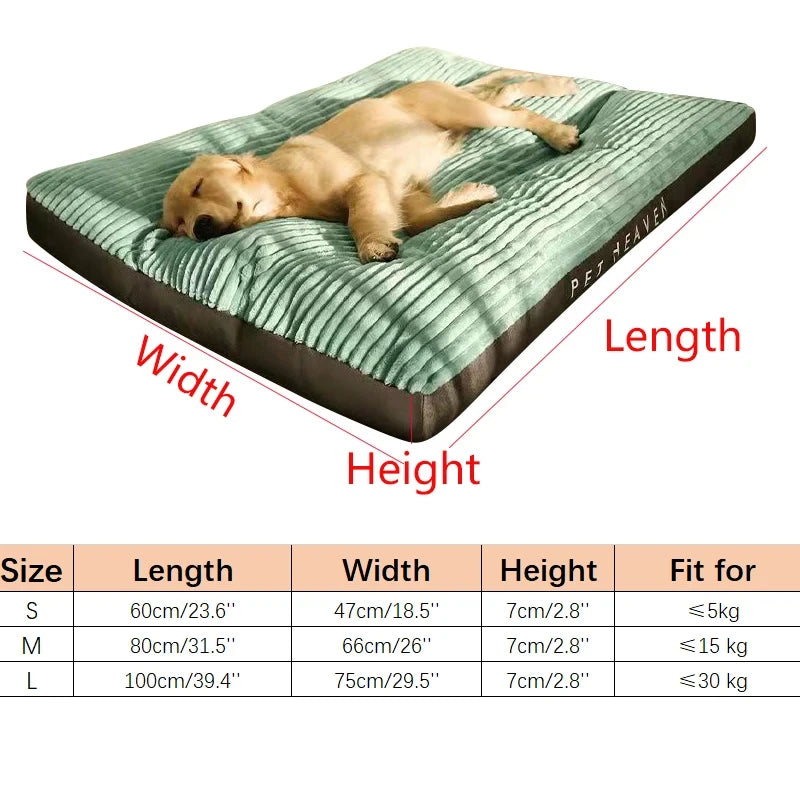 Warm winter bed for pet dogs