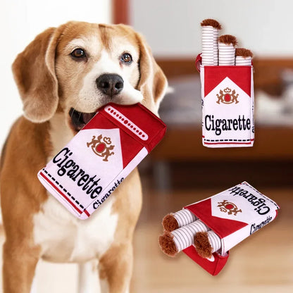 Creative cigarette design plush toys