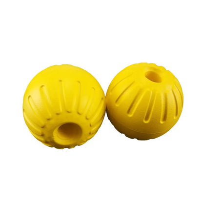 Indestructible rubber ball