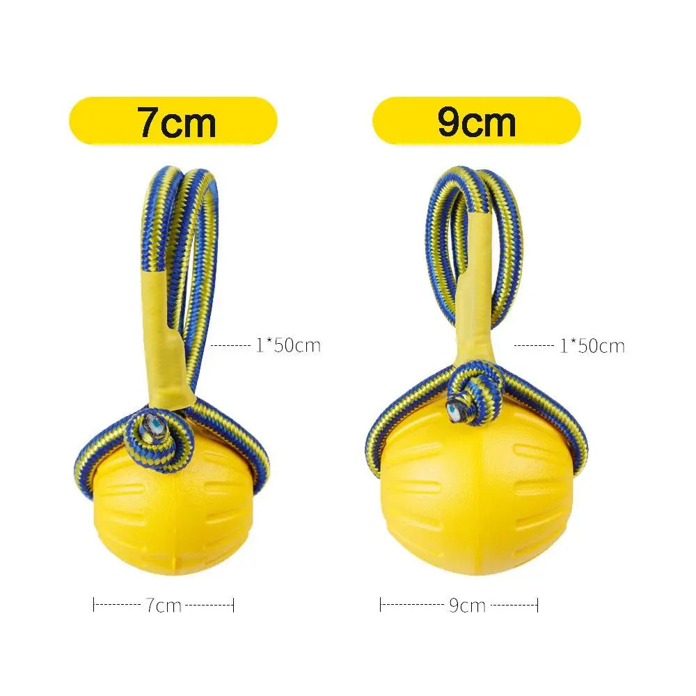 Indestructible rubber ball