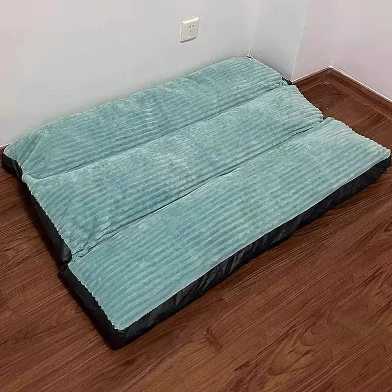 Warm winter bed for pet dogs