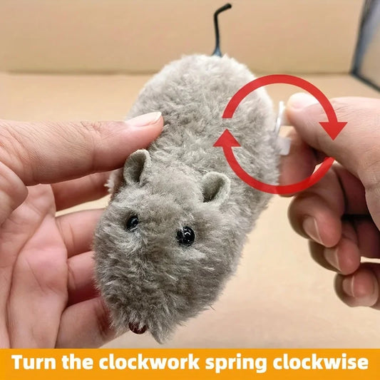 Wind-up mouse for cats, dogs