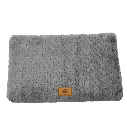 Foam Pet Bed, Removable and Washable Faux Fur, Waterproof Orthopedic Dog Bed,