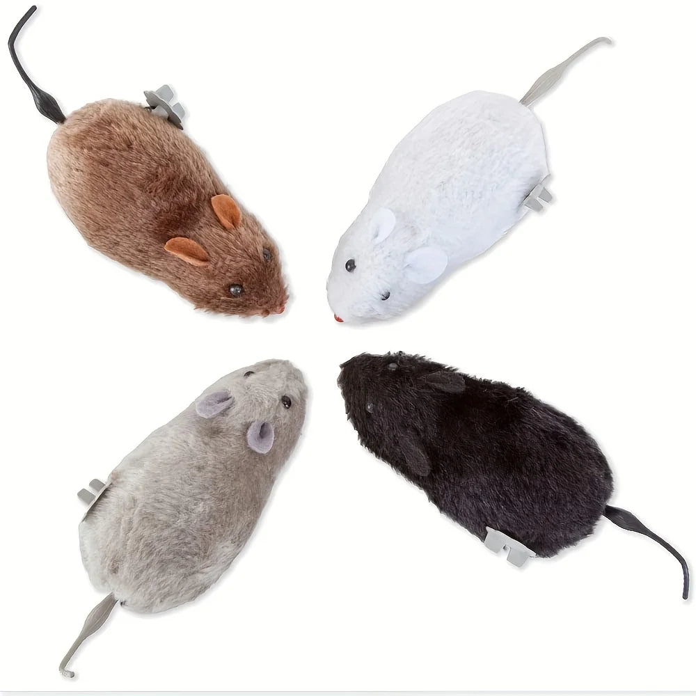 Wind-up mouse for cats, dogs